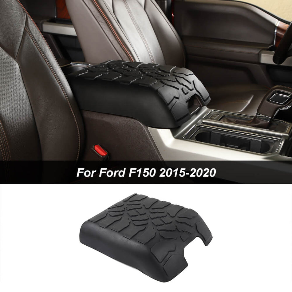 For 2015-2020 Ford F150 Center Armrest Box Cushion Soft Rubber Pad Cover