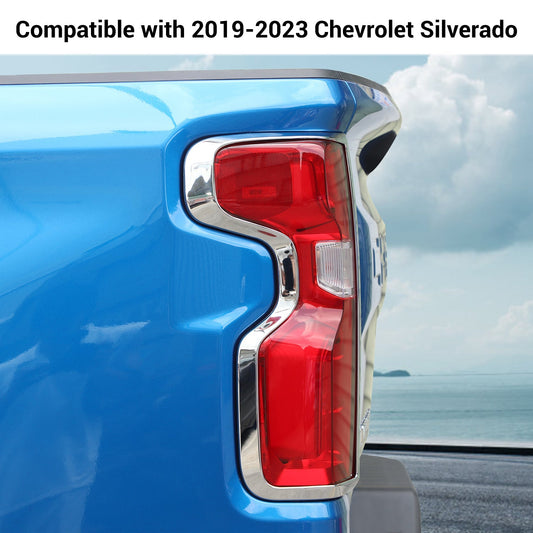 Taillight Cover Trim Frame For Chevy Silverado 2019+｜CheroCar