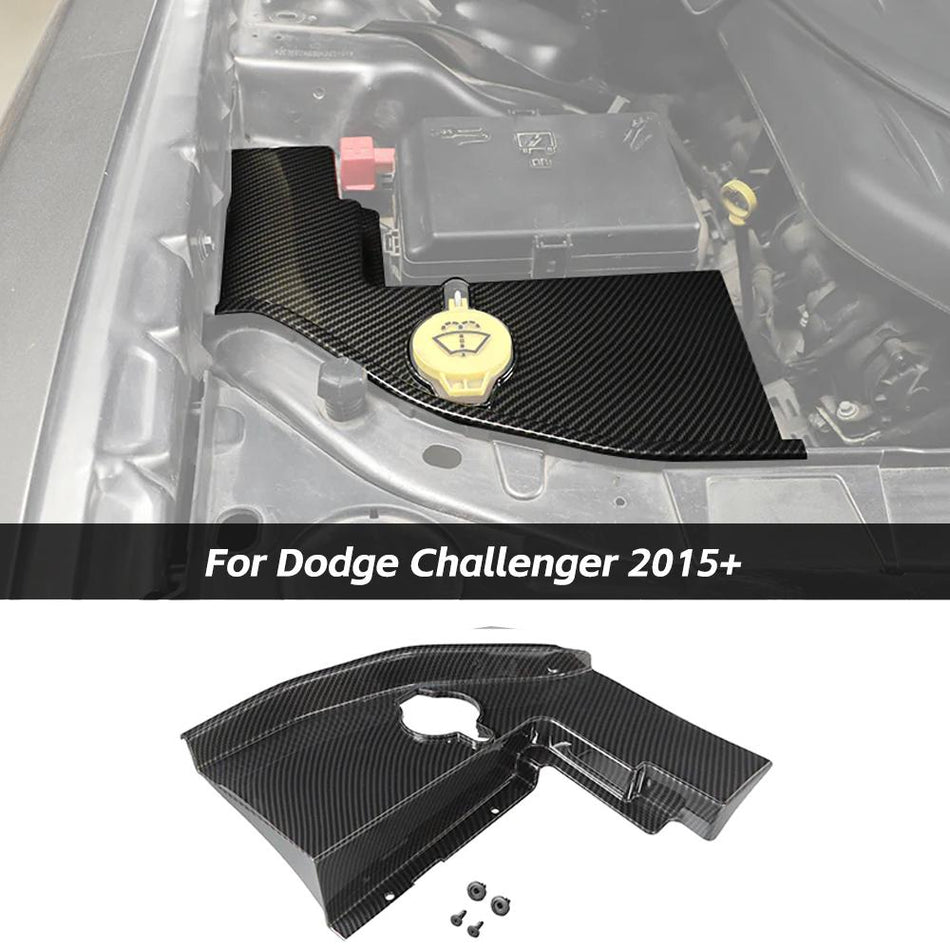 For 2015+ Dodge Challenger/2011+ Charger Engine Inner Windshield Washer Tank Panel Cover
