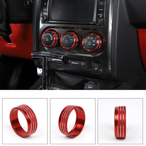 Air Conditioner Knob Cover Trim for Dodge Challenger 2009-2014｜CheroCar