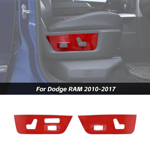 Electric Seat Adjustment Panel Trim Kit For Dodge RAM 2010-2017 Accessories | CheroCar