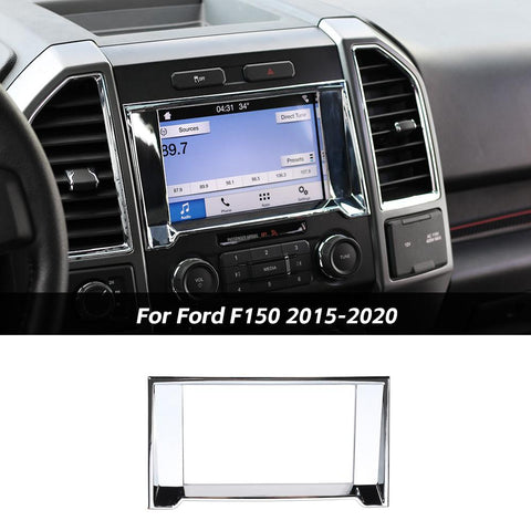 Navigation GPS Radio Frame Trim Decor Cover For Ford F150 2015-2020 Accessories | CheroCar