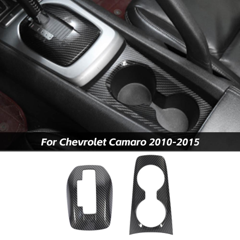 For 2010-2015 Chevrolet Camaro Gear Shift Panel Cup Holder Cover Trim