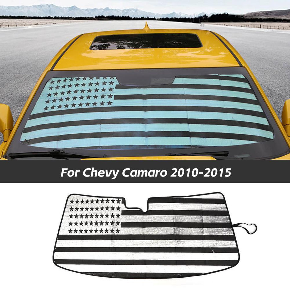 For 2010-2015 Chevy Camaro  Front Windshield Sunshade Protector Sun Shade Visor