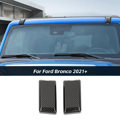 For 2021+ Ford Bronco Front Roof Screws Protection Cap Trim Cover