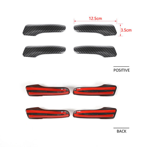 Interior Door Handle Decor Cover Trim for Dodge Charger / Chrysler 300C 2011+ Accessories｜CheroCar