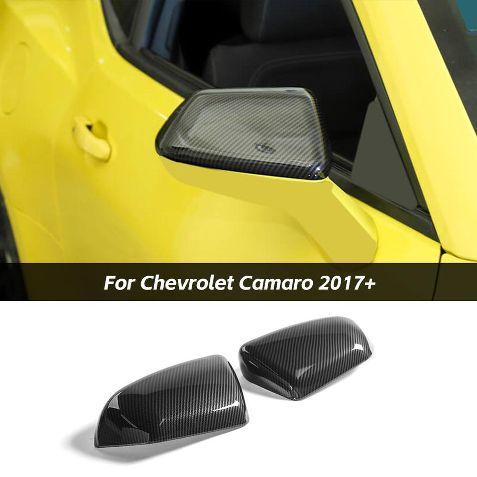 For 2017+ Chevrolet Camaro Rear View Mirror Decor Cover Trim (Applicable to US Models)