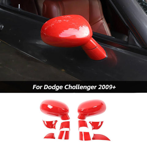 Side Rearview Mirror Trim Cover For Dodge Challenger 2009+ Accessories｜CheroCar