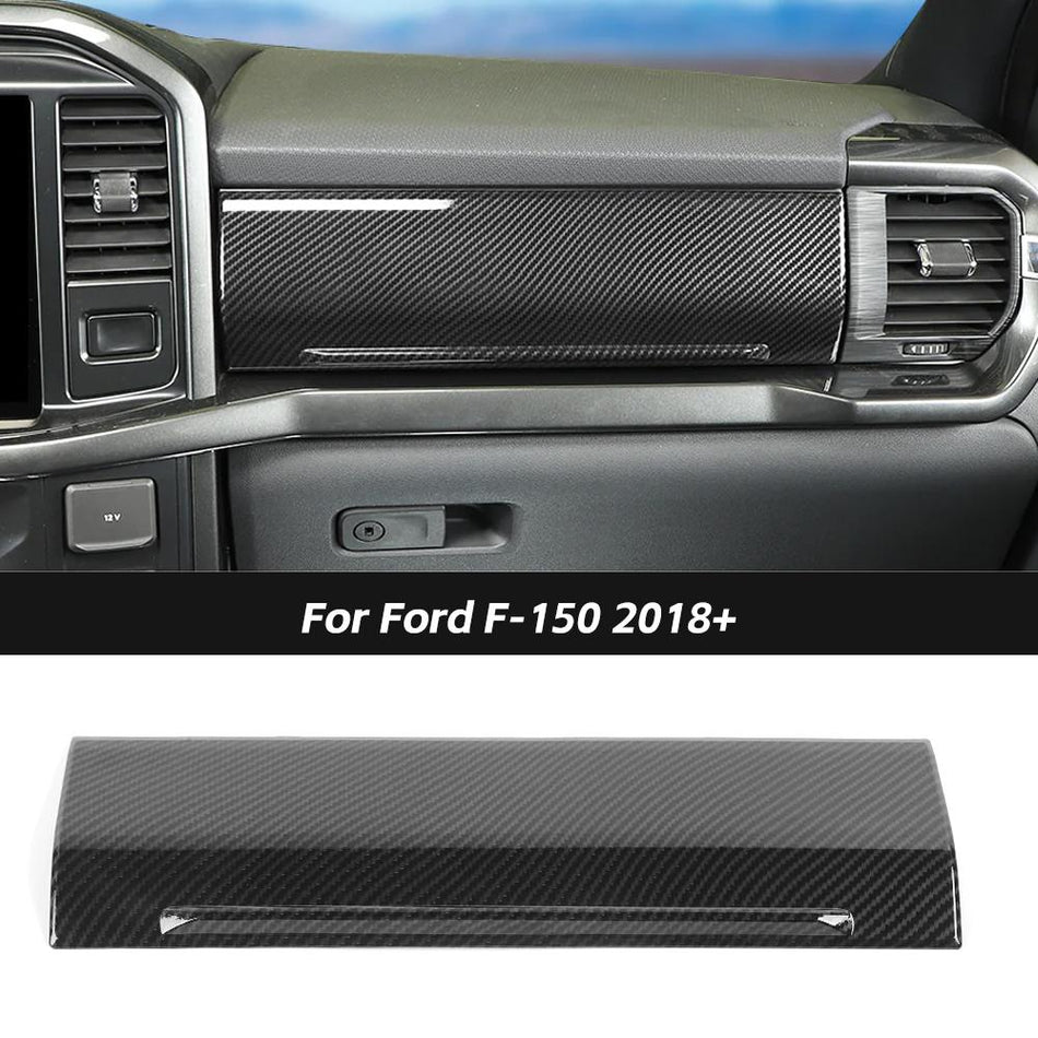 For 2018+ Ford F150 Co-pilot Front Storage Box Cover Trim Panel