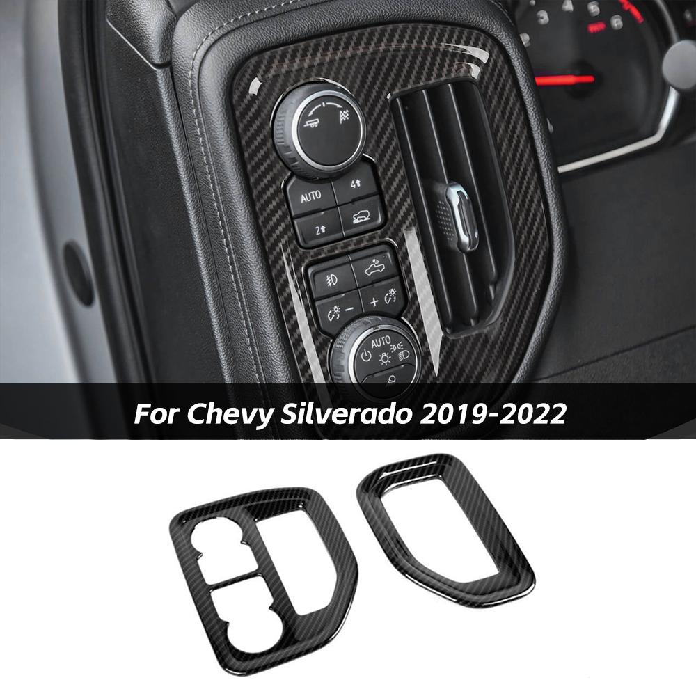 Side Air Vent Outlet Cover Trim For Chevy Silverado /GMC SIERRA 1500 2019-2022 Accessories | CheroCar