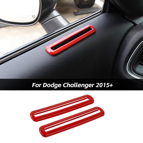 Door Air Outlet Vent Trim Cover For Dodge Challenger 2015+ Accessories｜CheroCar