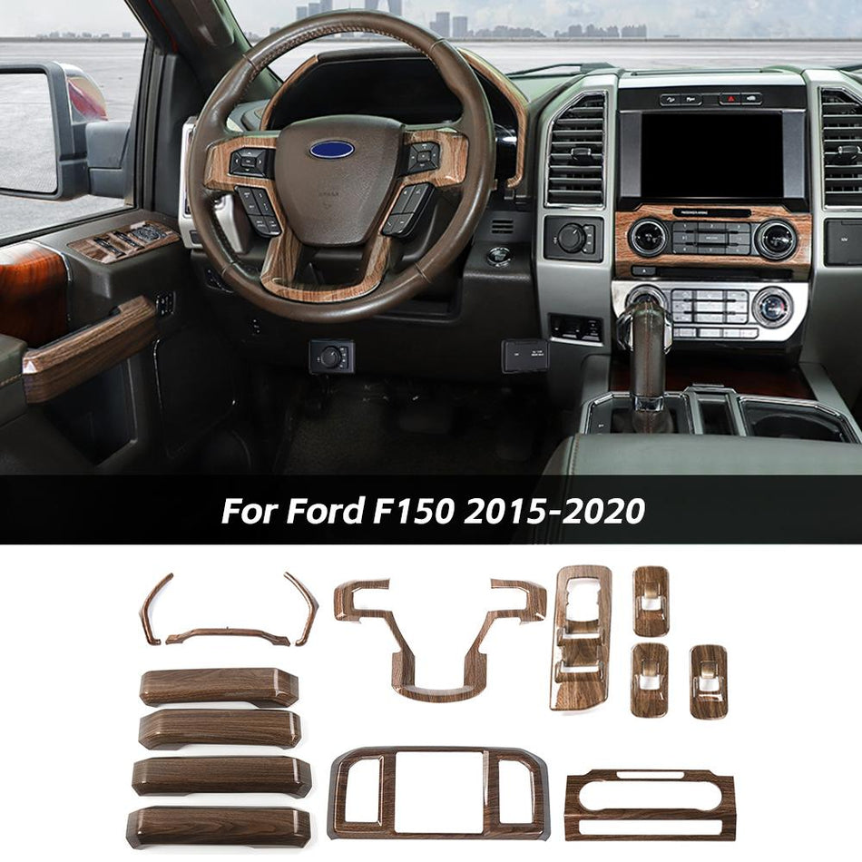 For 2015-2020 Ford F150 Full Set Interior Decoration Trim Cover