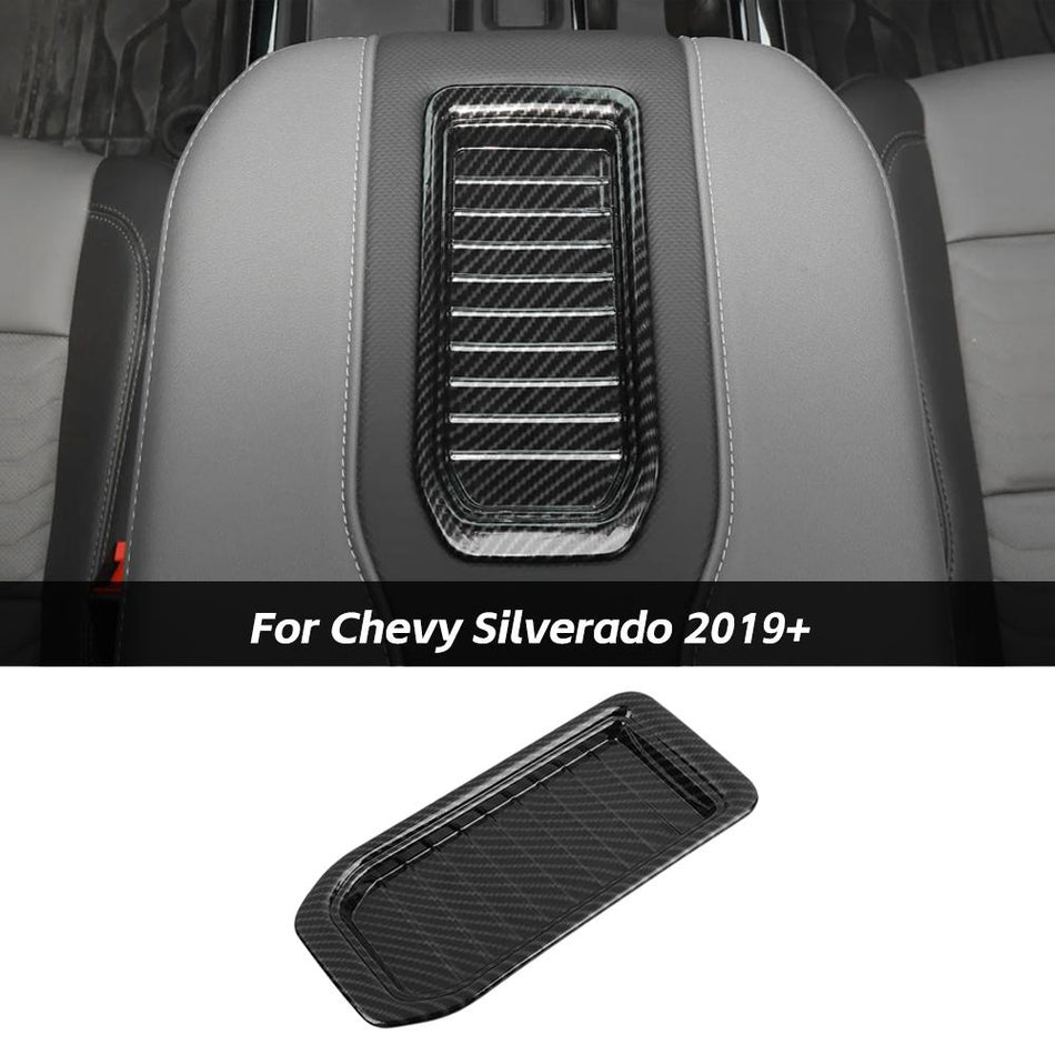 For 2019+ Chevy Silverado/GMC Sierra & 2021+ Suburban /Tahoe/ Yukon Armrest Box Storage Box Trim Cover