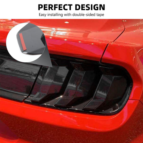 For 2018-2023 Ford Mustang Tail Light Lamp Cover Guard Trim