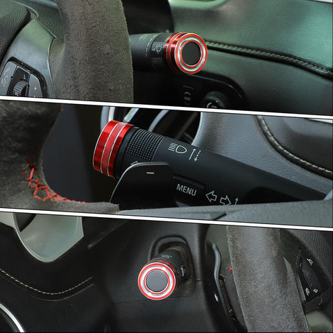 Steering Shift Level Control Pole Cover Trim Ring For Chevy Camaro 2010-2015 Accessories | CheroCar