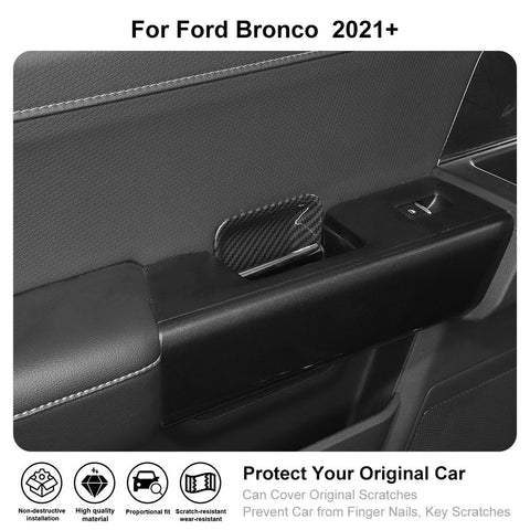 Inner Door Handle Bowl Decor Cover Trim For Ford F150 2021+ Accessories | CheroCar