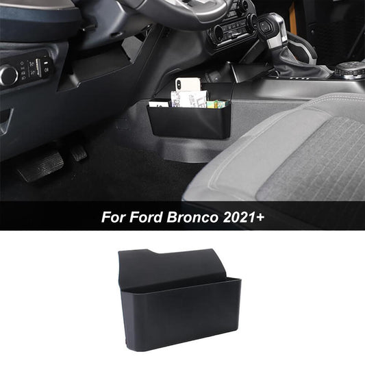 Interior Console Left Side Gear Shift Storage Organizer Box For Ford Bronco 2021+ Accessories | CheroCar