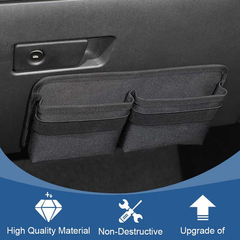 Car Glove Box Organizer Storage Bag Black Universal | CheroCar