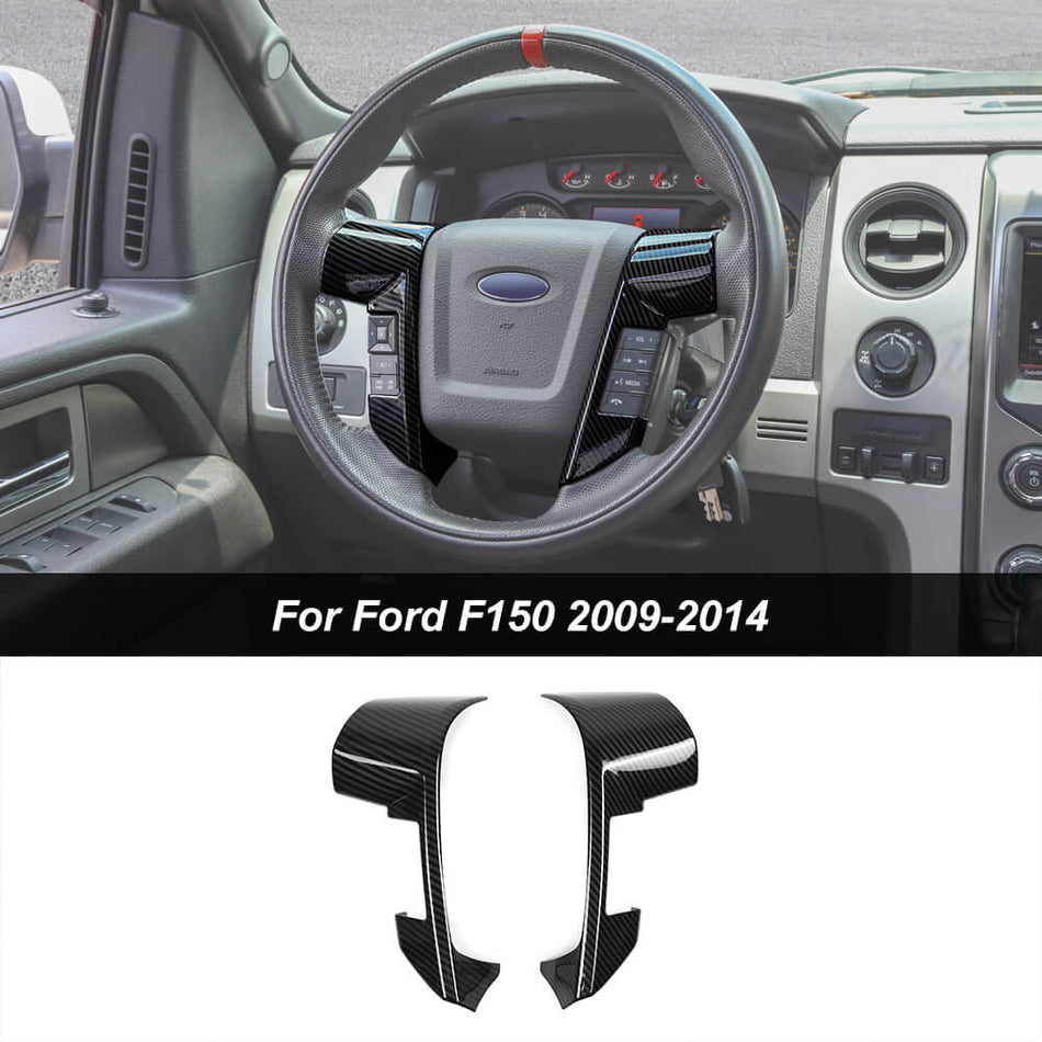 For 2009-2014 Ford F150 Raptor Steering Wheel Moulding Cover Trim