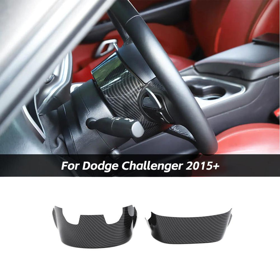 For Dodge 2015+ Challenger/Charger /300C / 2014+ Durango Steering Wheel Base Upper Trim