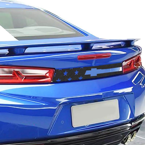 American Flag Rear Emblem Sticker Trim For Chevrolet Camaro 2017+ Accessories | CheroCar