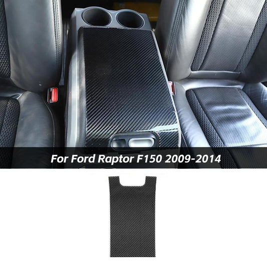 Car Central Armrest Box Cover Trim Decor Sticker For Ford Raptor F150 2009-2014 Accessories | CheroCar