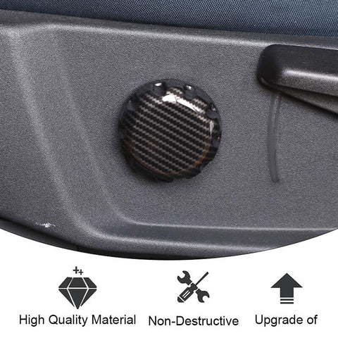 Co-pilot Seat Lumbar Support Adjuster Knob Button Trim Cover For Ford F150 2015-2020 /Bronco/ Bronco Sport 21+/ Maverick 22+ Accessories | CheroCar