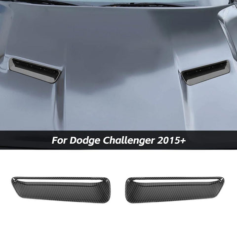 Hood Scoop Air Vent Ring Trim Decor Cover for Dodge Challenger SXT 2015+ Accessories｜CheroCar