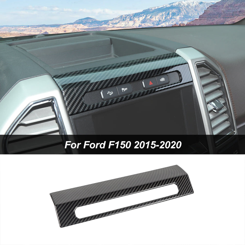 For Ford 2015-2020 F150 & 2017-2022 F250 F350 Emergency Light Switch Panel Frame Cover Trim
