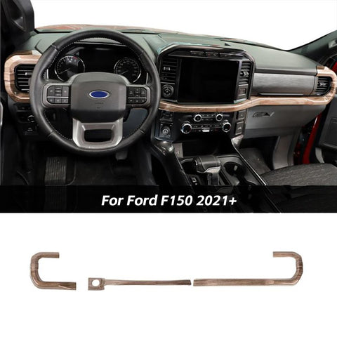 Center Console Dash Decor Strips Trim For Ford F150 2021+｜CheroCar