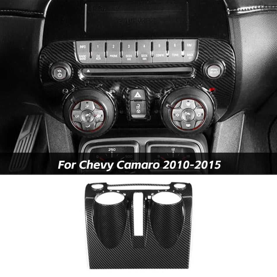For 2010-2015 Chevy Camaro Center Console Dashboard Panel Cover Trim