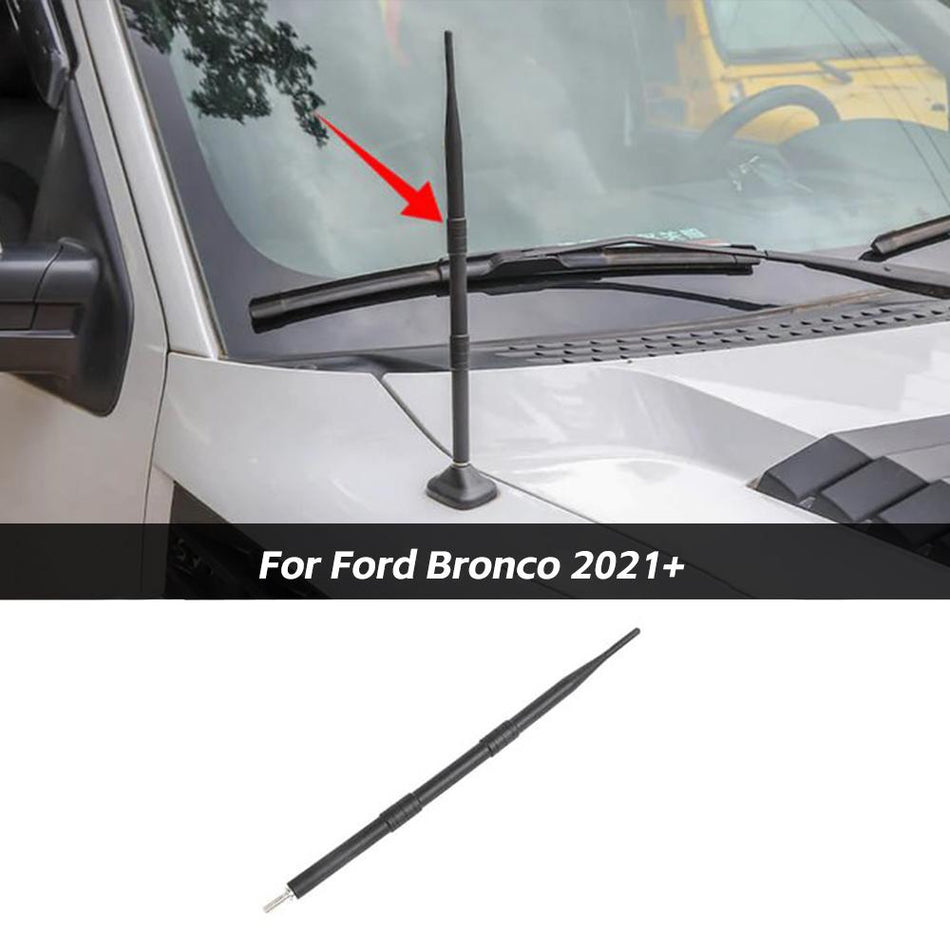 For Ford F150 2009-2020 & Bronco 2021+13'' Flexible Rubber Radio FM/AM Antenna