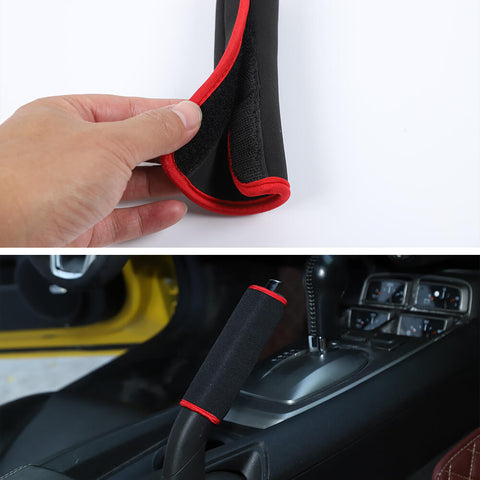 Car Handbrake Protective Cloth Cover Accessories For Chevrolet Camaro 2010-2015 | CheroCar