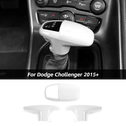 Gear Shift Knob Head Cover Trim for Dodge Challenger/Charger 2015+ & Durango 2018+｜CheroCar