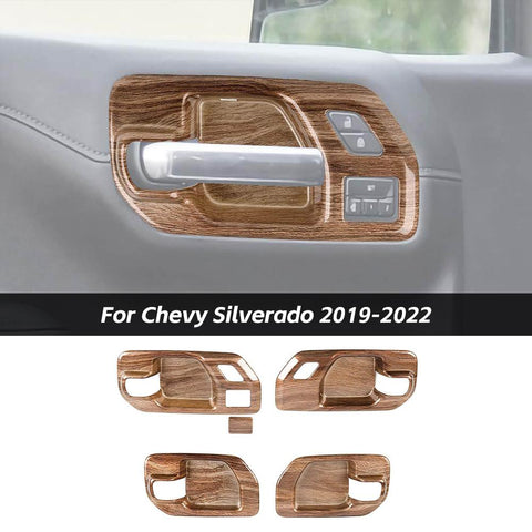 For 2019-2022 Chevrolet Silverado/ GMC SIERRA Interior Door Handle Bowl Cover Trim