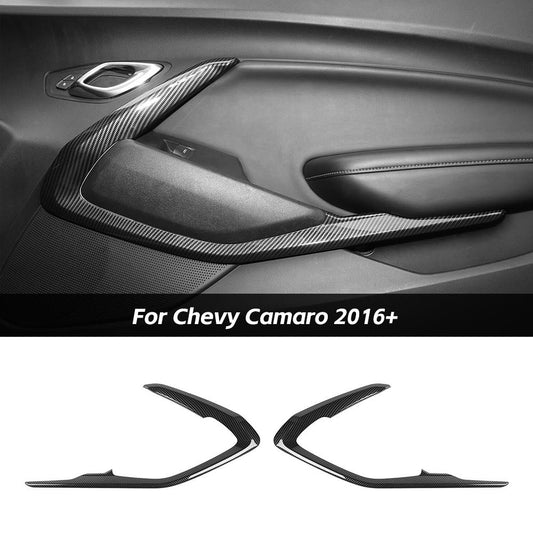 Interior Door V-Shape Cover Trim Panel Strip for Chevy Camaro 2016+ Accessories｜CheroCar