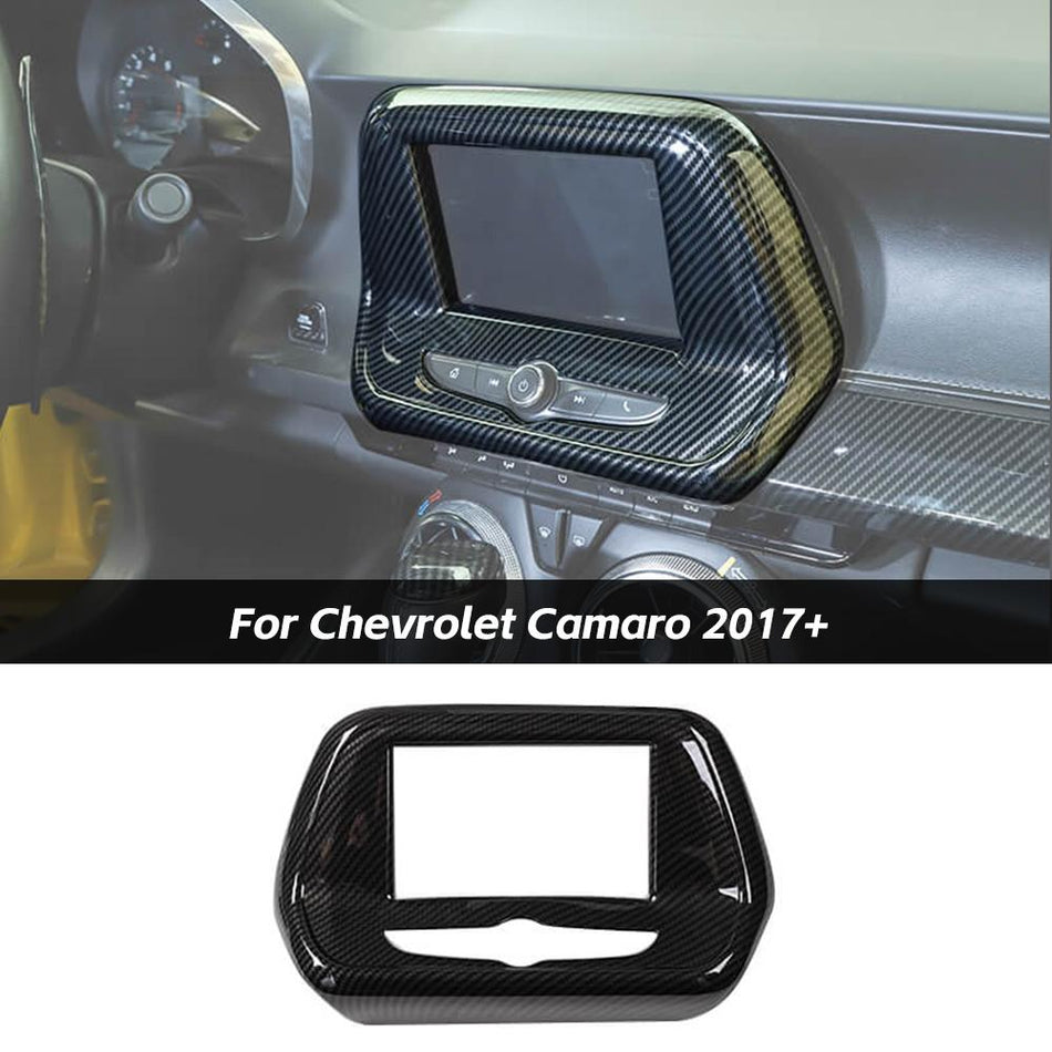 For 2017+ Chevrolet Camaro 7inch GPS Navigation Screen Panel Cover Decoration Trim