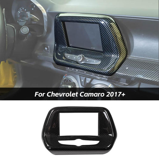 7inch GPS Navigation Screen Panel Cover Decoration Trim for Chevrolet Camaro 2017+ Accessories｜CheroCar