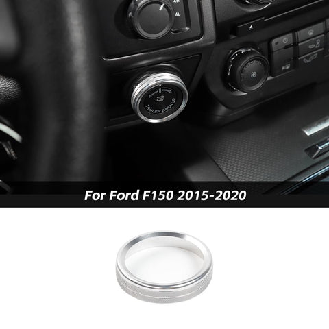 Inner Center Trailer Backup Switch Knob Trim Cover Ring For Ford F150 2015-2020 Accessories | CheroCar