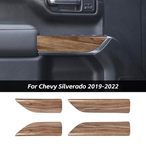 Interior Door Panel Decor Cover Trim Bezels For Chevrolet Silverado GMC SIERRA 2019-2022 Accessories｜CheroCar