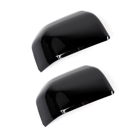 Top Glossy Black Replacement Mirror Covers For 2015+ Ford F150 Accessories | CheroCar