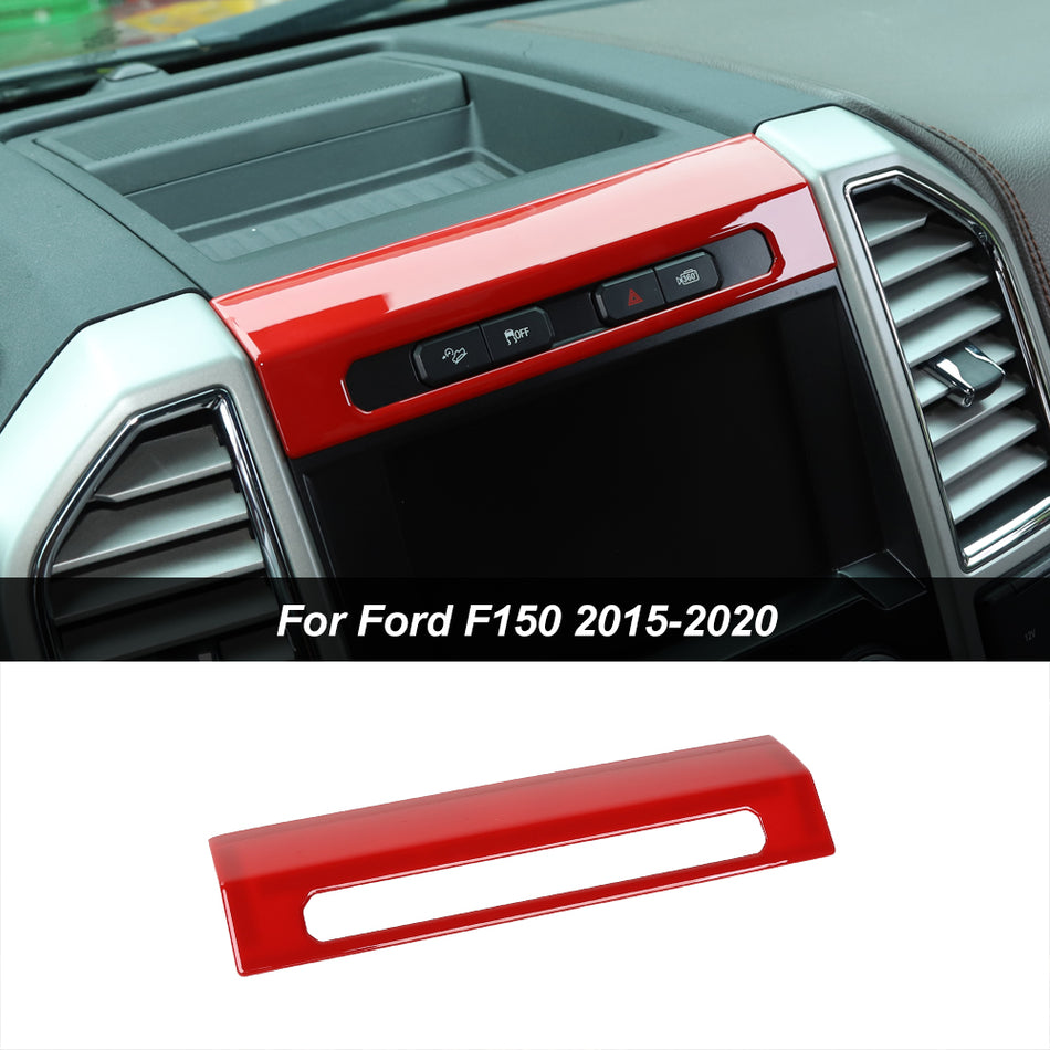 For Ford 2015-2020 F150 & 2017-2022 F250 F350 Emergency Light Switch Panel Frame Cover Trim