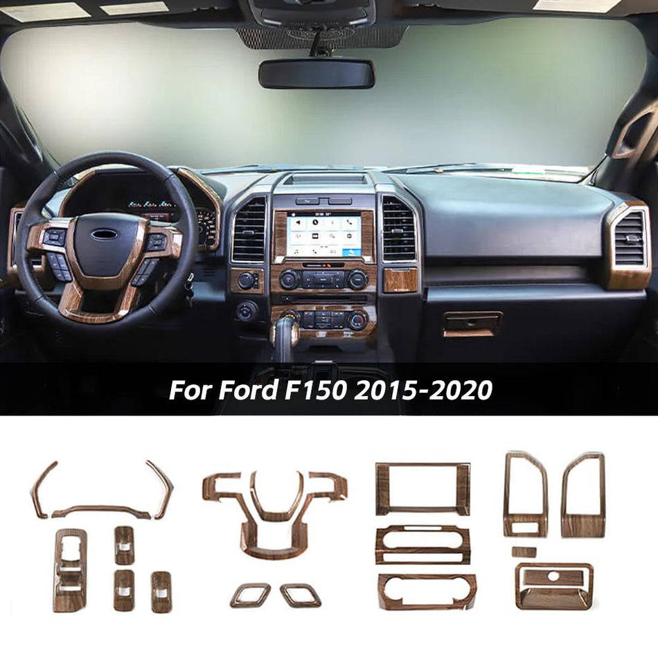 For 2015-2020 Ford F150 Interior Decoration Cover Trim – 8” Touchscreen (Sync 3 Only)