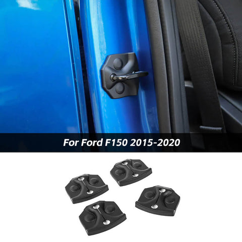 Door Lock Latch Catch Plastic Cover For Ford F150 2015-2020 Accessories | CheroCar