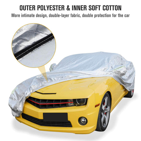 Full Car Cover Rain Dust Frost Protection UV Snow Resistant For Chevrolet Camaro 2010+ Accessories | CheroCar