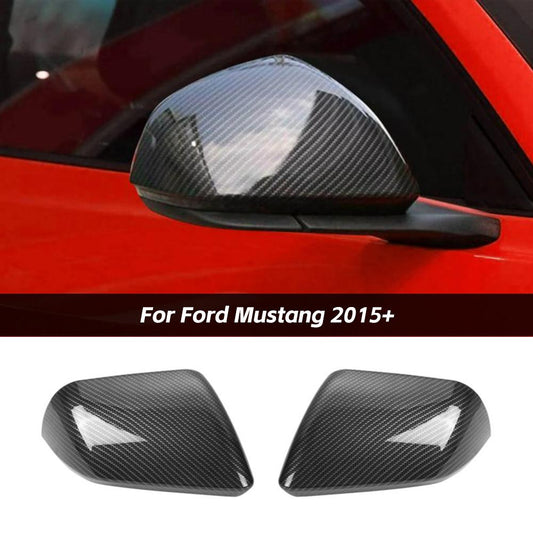 Rear Side View Mirror Cover Shell Trim For Ford Mustang 2015+｜CheroCar