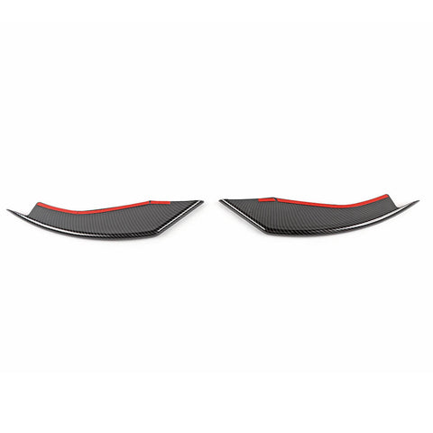 Front Bumper Winglets Fog Light Trim Strip Cover for Ford Mustang 2018+｜CheroCar