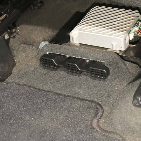 For 2018+ Dodge Ram 1500 2PCS Black Under Seat Air Vent Outlet Protective Cover