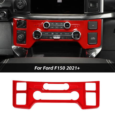 Air Conditioner Button Panel Trim Cover for Ford F150 2021+ Accessories｜CheroCar