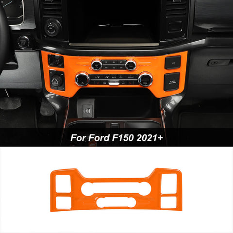 Interior Decoration Trim Kit For 2021+ Ford F150 11pcs/set Orange｜CheroCar